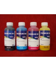 4 x 100 ml - B/C/M/Y  pigmentowy  InkTec